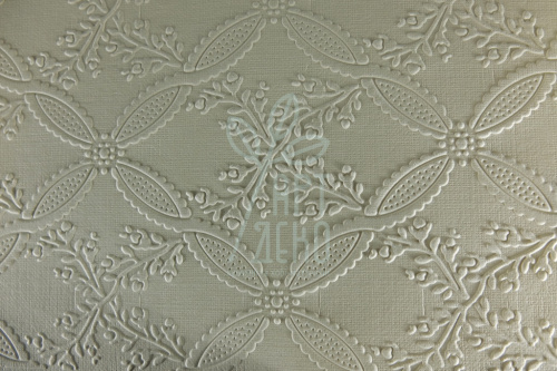 Папір текстурований, тиснений "Орнамент 12", бежевий, 13х18 см, Україна