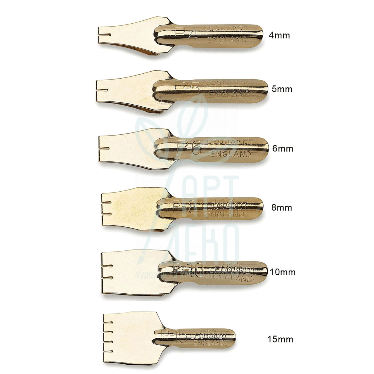 Перо нікельоване Leonardt Poster Nib, плакатне, Manuscript