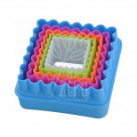 Набір катерів пластикових "Square", 7х3,5 см, 5 шт, Китай