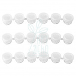 Набір контейнерів пластикових, 16x3 см, 6х3 шт, D.K.ART & CRAFT