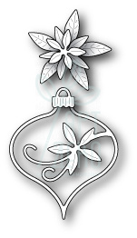 Ножі для скрапбукінгу Fanciful Poinsettia Ornament craft dies 5 шт., Memory Box