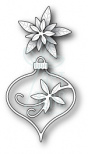 Набір ножів для скрапбукінгу Fanciful Poinsettia Ornament craft dies, 5 шт, Memory Box