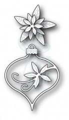 Ножі для скрапбукінгу Fanciful Poinsettia Ornament craft dies 5 шт., Memory Box