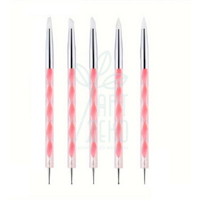 Набір інструментів для пластики, двосторонні, 5 шт, Китай