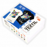 Набір фарб акрилових для тканини Cat, 12х20 мл, ROSA Talent