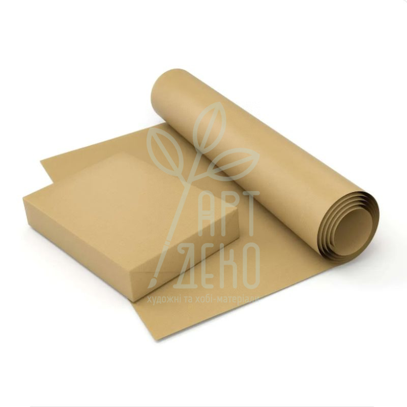 Папір крафтовий, рулон, 0,84х55 м, 125 г/м2, Україна