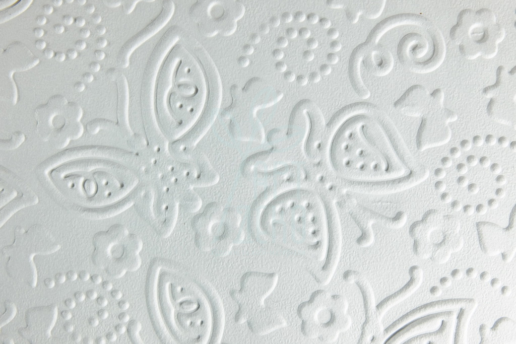 Папір текстурований, тиснений "Метелики 2", білий, 11х15 см, Україна