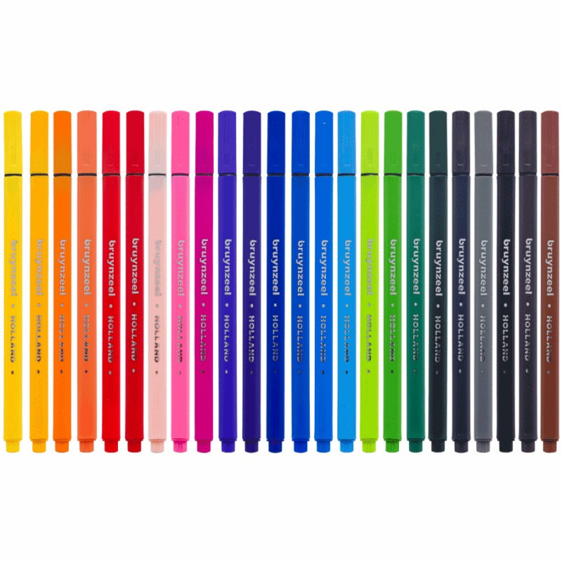 Набір лайнерів Fineliners, 24 кол., Bruynzeel