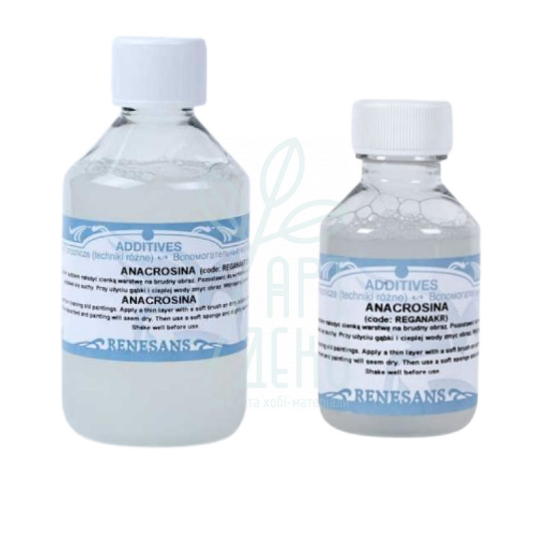 Анакросина-очисник старого живопису, Renesans