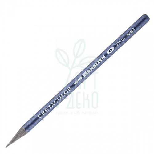 Олівець графітний водорозчинний, MONOLITH, 4В, Cretacolor