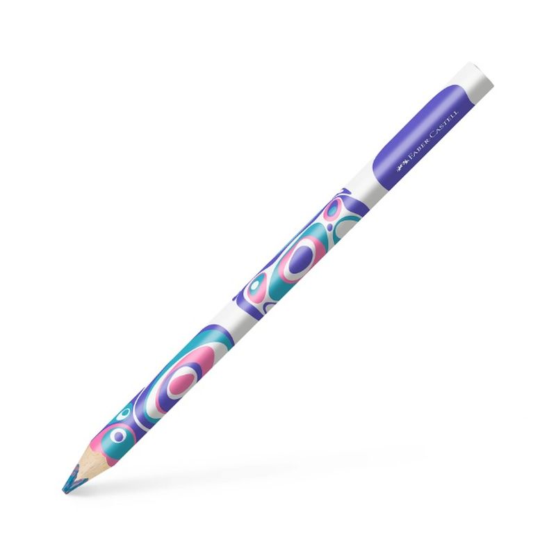 Олівець пастельний Jumbo Fantasy Colours Pastel 3 в1, Faber-Castell