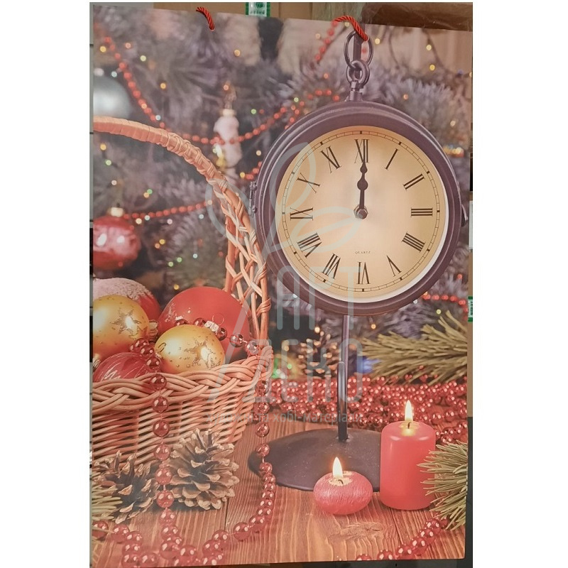 Пакет подарунковий "Новорічне диво", 32x42x11,5 см, Україна