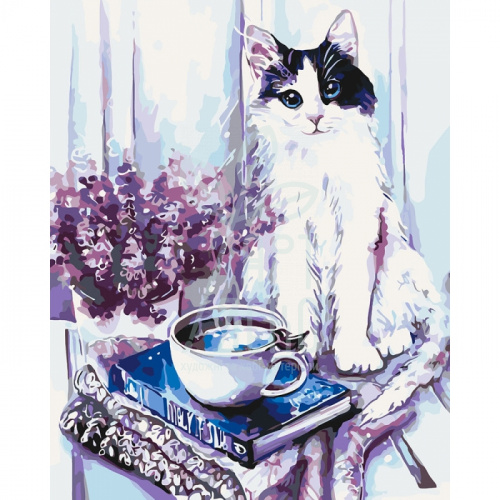 Набір для розпису за номерами "Чудовий ранок", 40х50 см, Ідейка