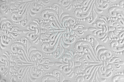 Папір текстурований тиснений "Орнамент 7", білий, 13х18 см, Україна