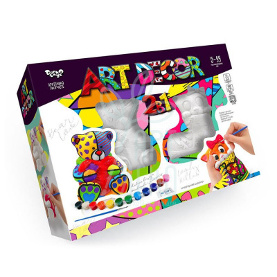 Набір креативної творчості "Art Decor", 2в1, Danko Toys
