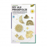 Набір фольги для карбування, Золото, 18,5х29 см, 70 г/м2, 3 шт, Folia