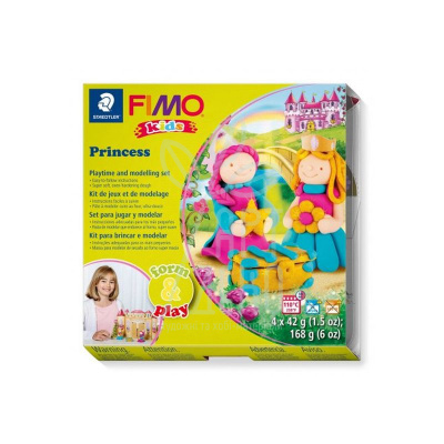 Набір пластики "Princess", 4х42 г, Fimo