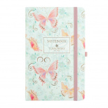 Книга записна Partner Turnowsky Nat Melody, 12,5х19,5 см, клітинка, 96 л., Axent