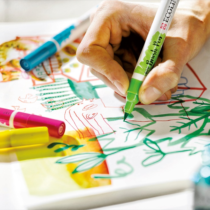 Пензель-ручка Ecoline Brushpen, Royal Talens