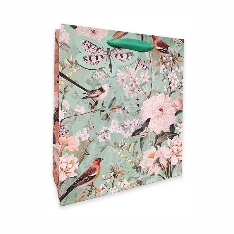 Пакет подарунковий "Птаха", 22х25х10 см, Україна