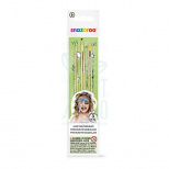 Набір пензлів для аквагриму Fun Brush Set, 3 шт., Snazaroo