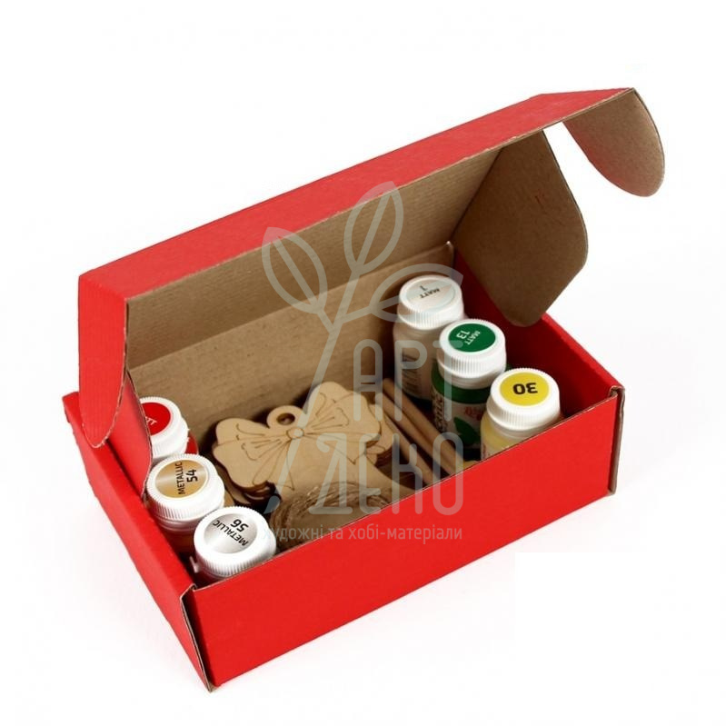 Набір для декорування "Ялинкова прикраса" 1, ROSA TALENT