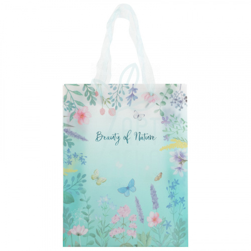 Пакет подарунковий пластиковий "Beauty of Nature", 25х19 см, Axent
