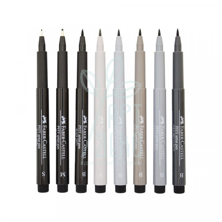 Набір пензлів-ручок PITT Artist Pen Manga Basic Set, 8 шт., Faber-Сastell
