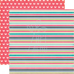 Папір для скрапбукінгу 30х30 см We Are Family/Family Stripe, Echo Park