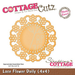 Ніж Cottage Cutz Die, Lace Flower Doily