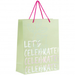 Пакет подарунковий Let's celebrate, 26х32 см, Axent