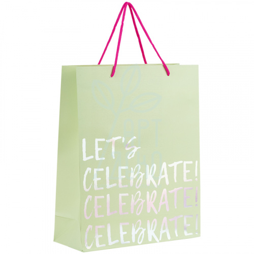 Пакет подарунковий Let's celebrate, 26х32 см, Axent