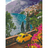 Набір для розпису за номерами "Поїздка до моря", 50х65 см, Ідейка