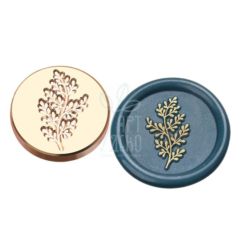 Насадка для сургучної печатки "Гілка", 2,5 см, Китай