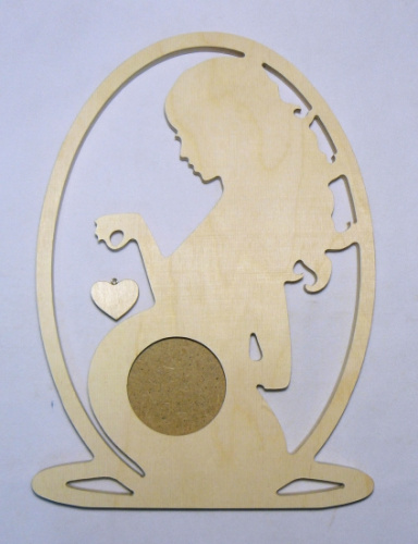 Фоторамка "УЗД", фанера, 20х30 см, Україна