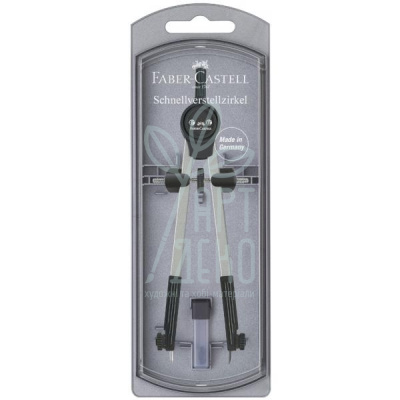 Циркуль Compass, 340 мм, в футлярі, Faber-Castell