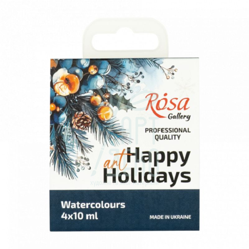 Набір акварельних фарб Gallery "Special Edition 2", 4х10 мл, ROSA 