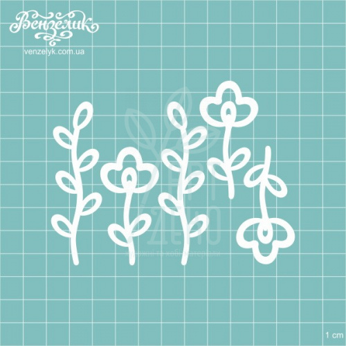 Набір чипбордів "Флора 08", Вензелик