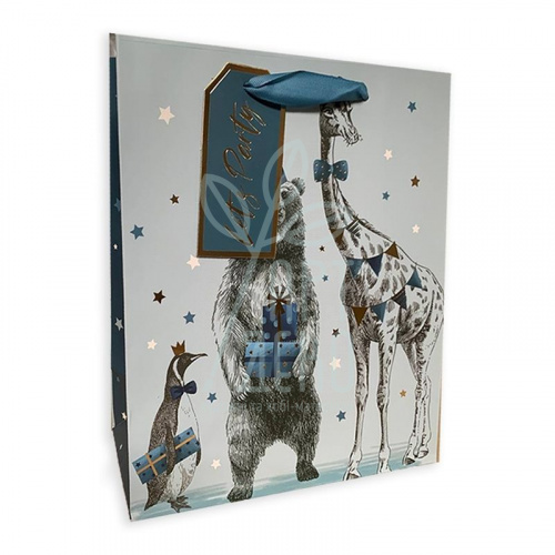 Пакет подарунковий "Цирк", 22х25х10 см, Україна