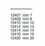 Цвяхи для вішачків, 12 мм, 225 шт., 25 г