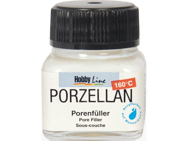 Грунт по кераміці для вбираючих поверхонь Porzellan Hobby Line, на водній основі, 20 мл, Kreul