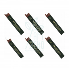 Грифелі Super-Polymer для механічного олівця, 0,5 мм, 12 шт., Faber-Castell Грифелі Super-Polymer для механічного олівця, 0,5 мм, 12 шт., Faber-Castell