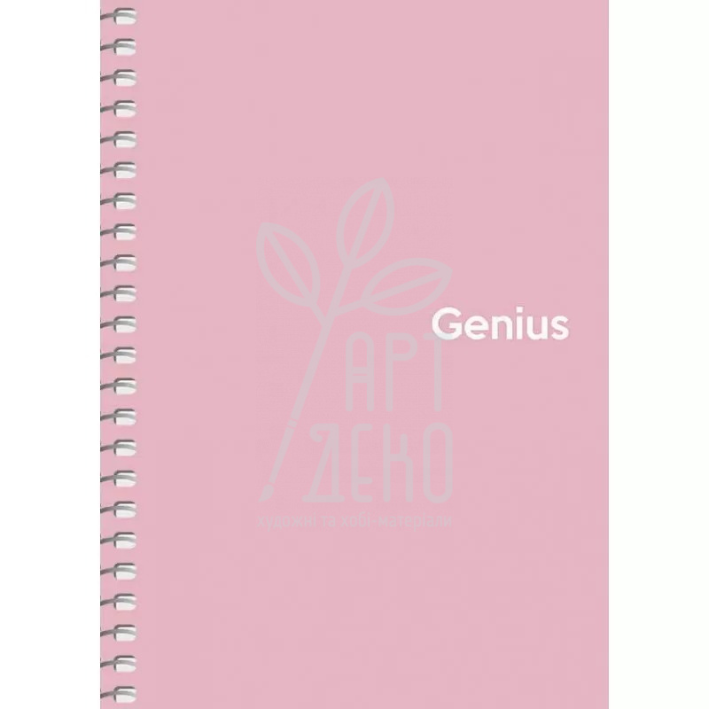 Блокнот для записів, спiраль, А6, 70 г/м2, клітинка, 80 л., Школярик