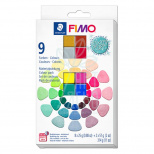 Набір полімерної глини "Effect Mixing Mica Colours" 9 шт, Fimo