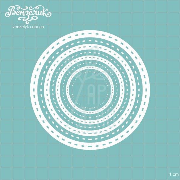 Набір чипбордів "Кола 02", Вензелик