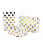 Коробка подарункова "Золото на білому", Україна