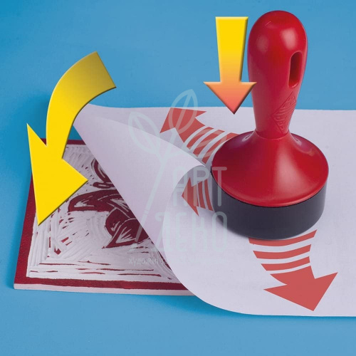Набір інструментів для ліногравюри Lino Cutting and Stamp Carving Kit, 10 різців, 5 штампів, Essdee