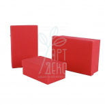 Коробка подарункова оксамитова, червона, Україна