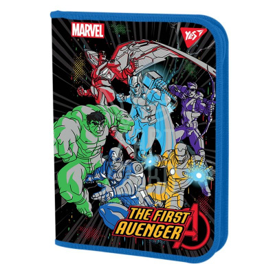 Папка для зошитів пластикова на блискавці Marvel.Avengers, В5 (17,6х25,0 см), Yes Папка для зошитів пластикова на блискавці Marvel.Avengers, В5 (17,6х25,0 см), Yes