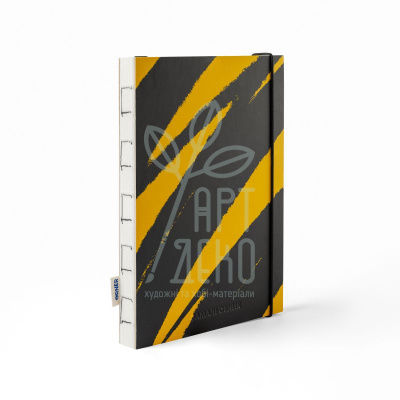 Скетчбук "Штрихи гуаші діагональні", А5 (14,8х21 см), 150 г/м2, 60 л, Orner Скетчбук "Штрихи гуаші діагональні", А5 (14,8х21 см), 150 г/м2, 60 л, Orner